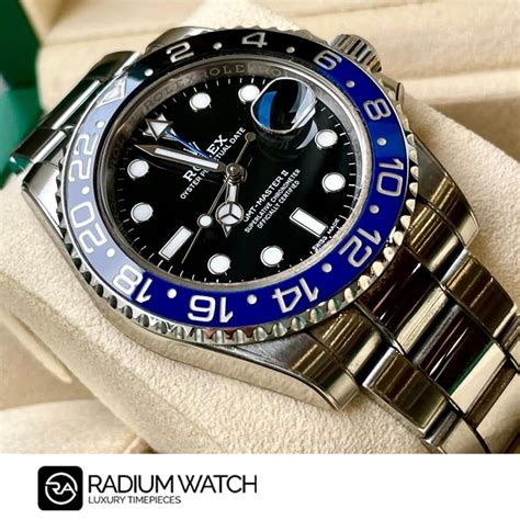 นาฬิกามือสอง Rolex GMT Master II Batman 